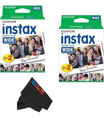 Amazon.com : Fujifilm Instax Wide Instant Film Photo Microfiber